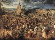 Christ Carring the Cross Pieter Bruegel